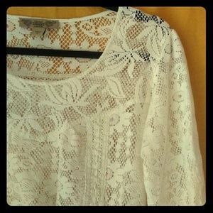 Nine West Vintage America lace top small